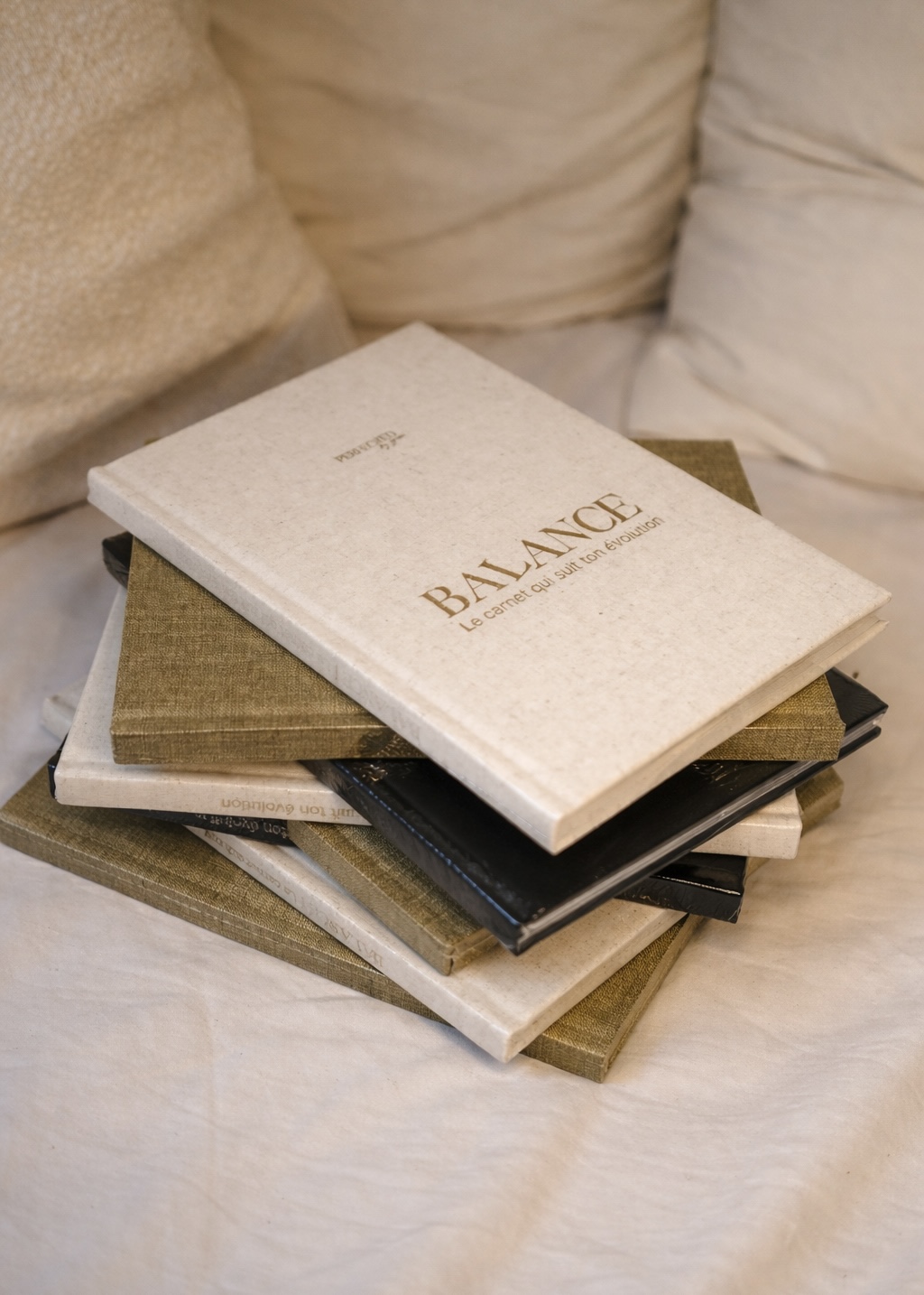 Pile de carnets Balance